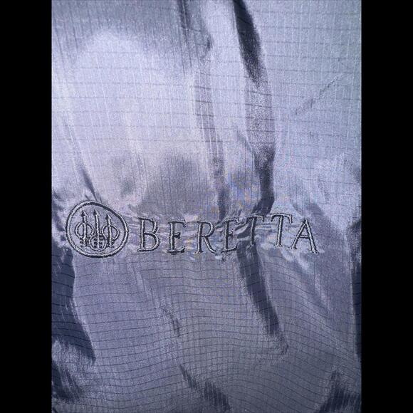 BERETTA Men's Vest Medium M Black Pockets Zip Up Hunting Fishing Outdoors - Picture 2 of 5